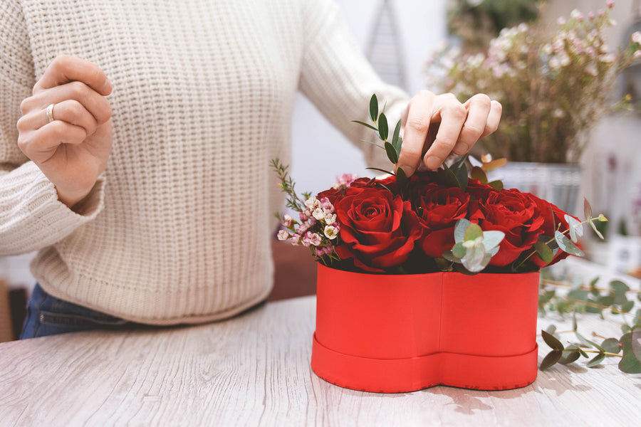 Heart Box | Red Roses